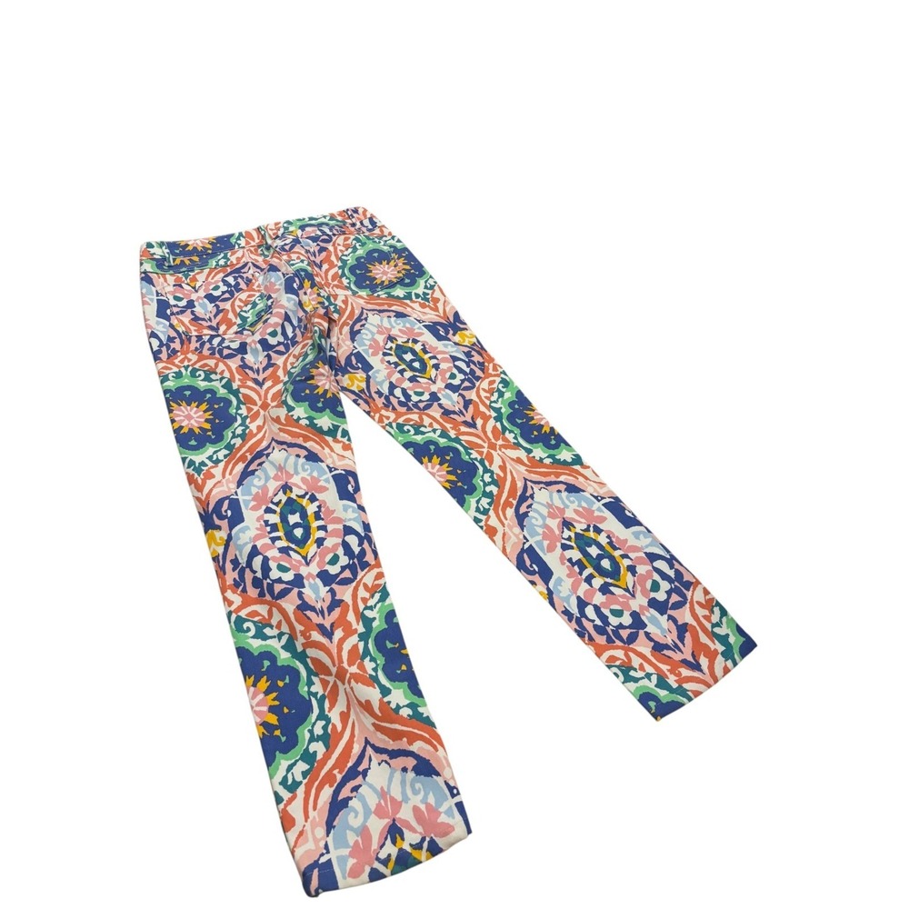 J.McLaughlin Lexi Floral Skinny Jeans Women's Small Midi Oahu Print Resort Chic